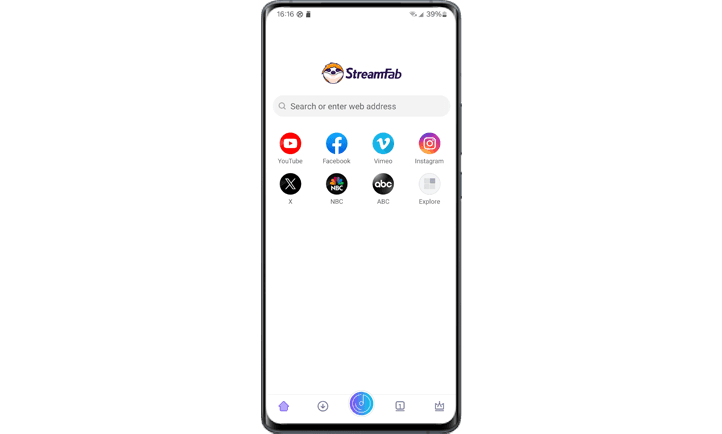 How to Download Audio From Website with StreamFab for Android step 2