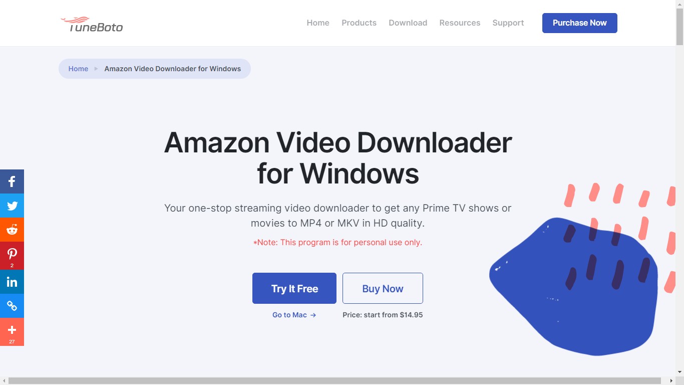 Amazon Prime Video Download mit TuneBoto Amazon Video Downloader