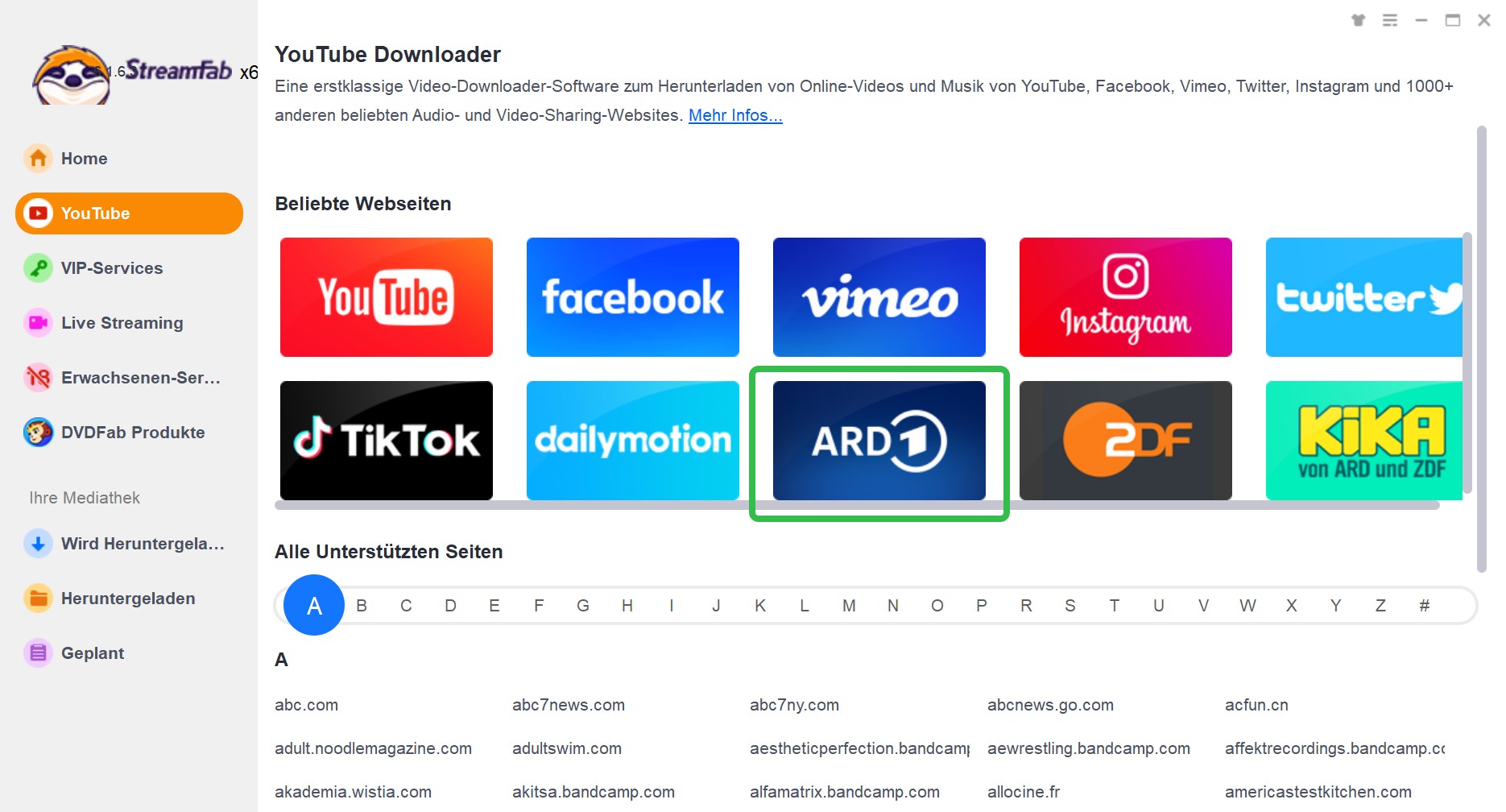 Bestes Tool zum ARD Mediathek Offline-Anschauen auf PC