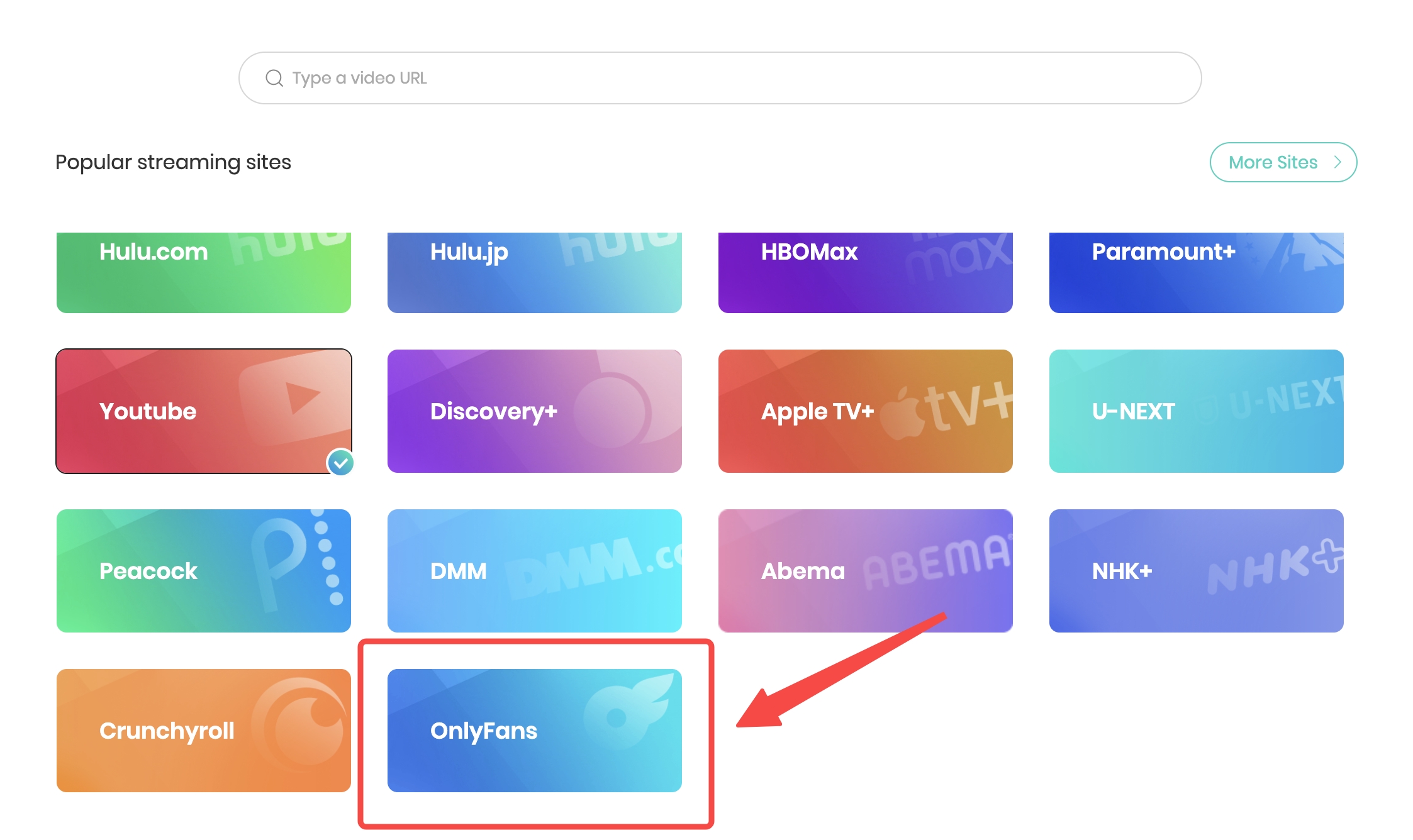 best bulk onlyfans downloader: flixicam step 1