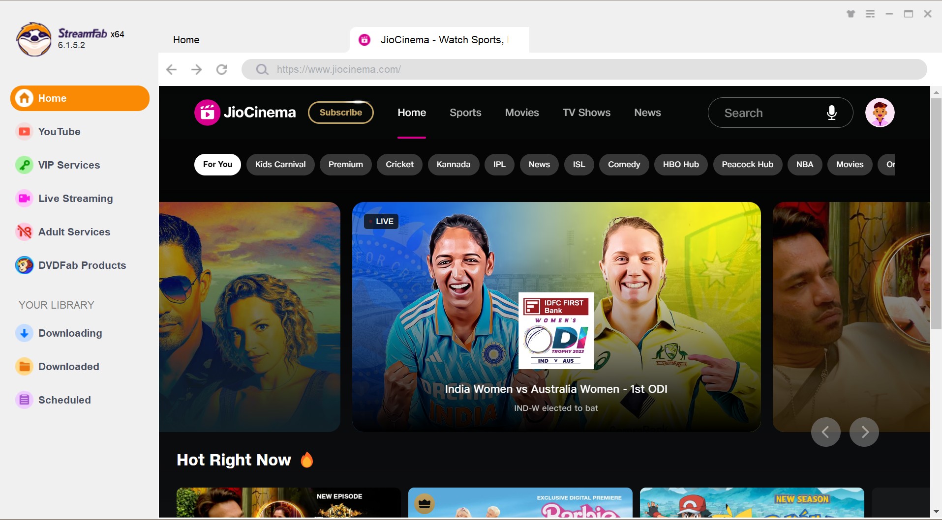 How to Download Movies From JioCinema to PC: StreamFab