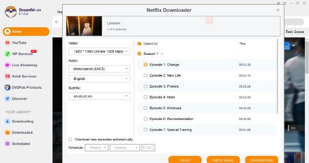 pazu cannot download video: use streamfab step 2