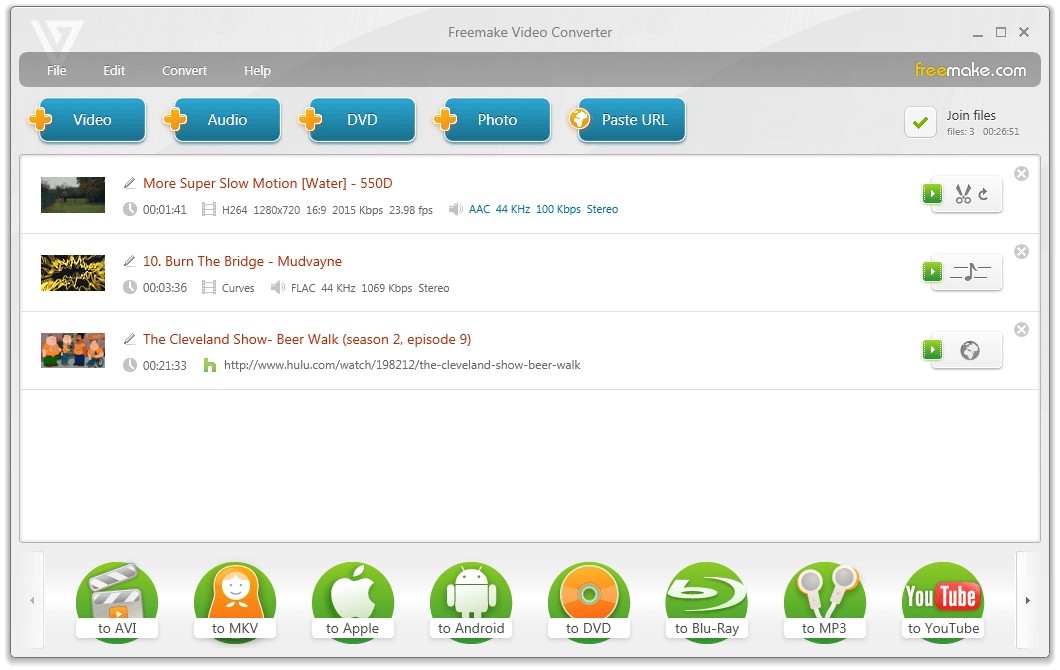 AVI mit Freemake Video Converter auf DVD brennen