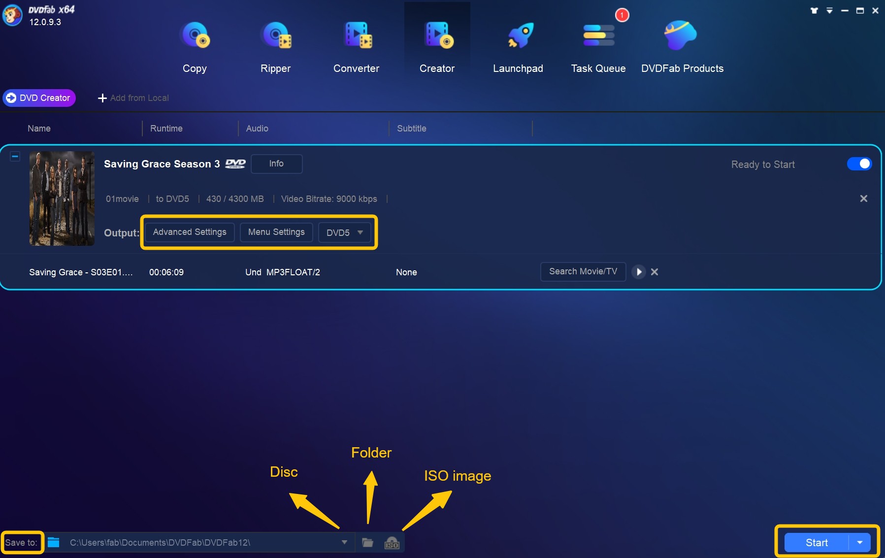 燒錄ISO到USB：使用DVDFab DVD Creator將ISO檔燒錄到隨身碟