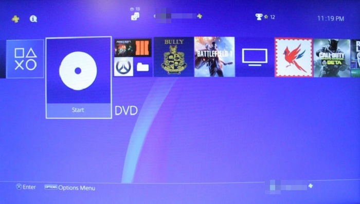 Comment lire un DVD sur PS4