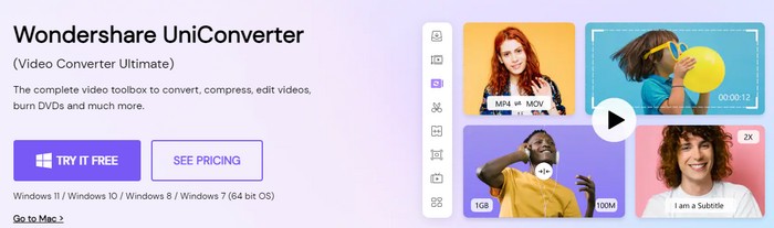 compress video software:3. Wondershare UniConverter