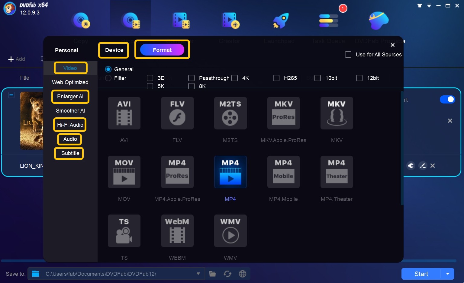 :How to Convert DVDs to Digital With DVDFab DVD to MP4 Converter Free