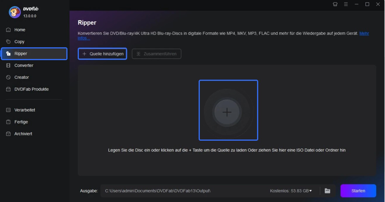 Wie Sie Ihre 4K-Filme sichern mit DVDFab UHD Ripper