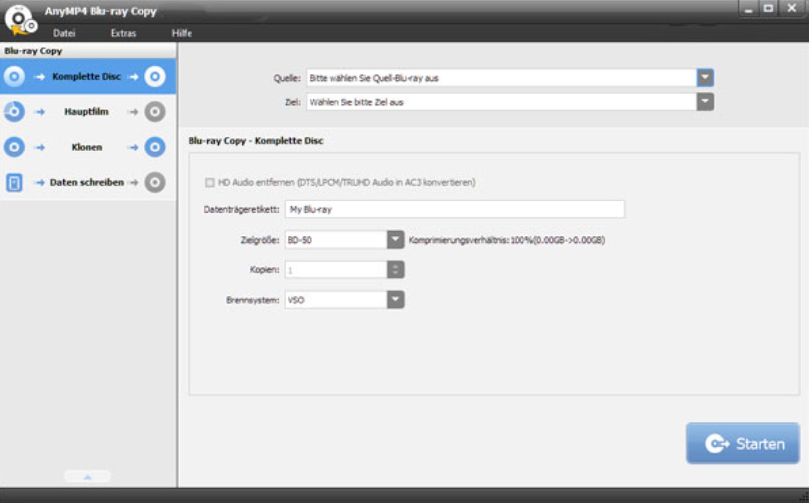 Tolle Tools zum Blu-rays Kopieren auf Ihre Festplatte: AnyMP4 Blu-ray Copy