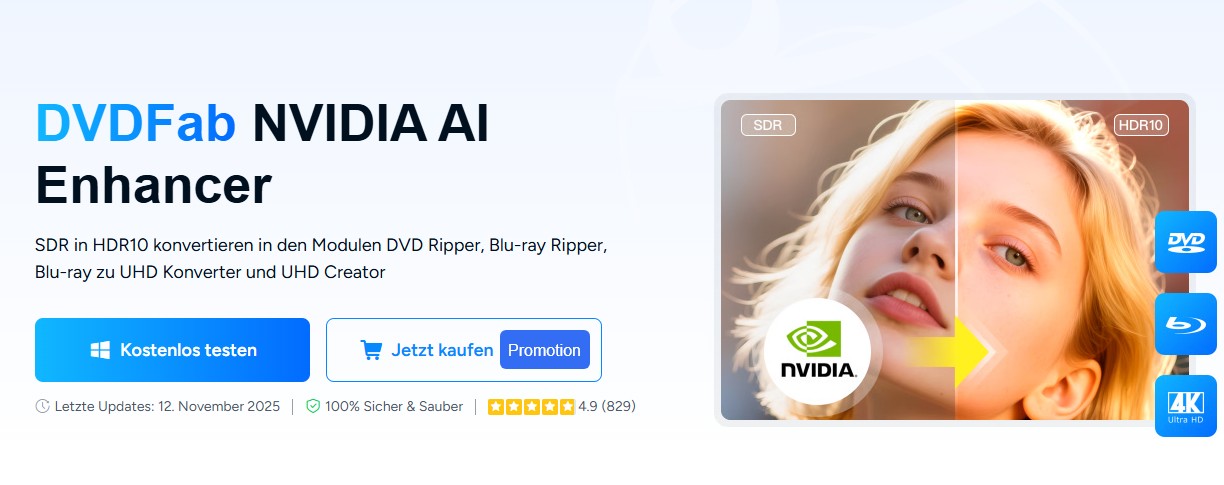 DVDFab NVIDIA AI Enhancer