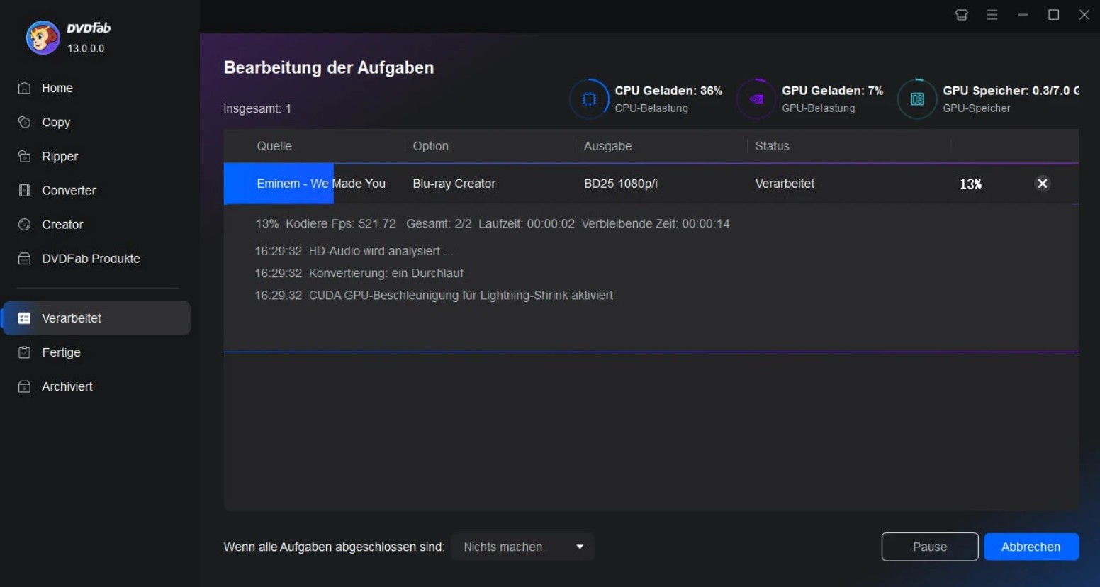 Wie kann man Videos mit 4 Klicks auf Blu-rays brennen und ein Blu-ray Menü erstellen?