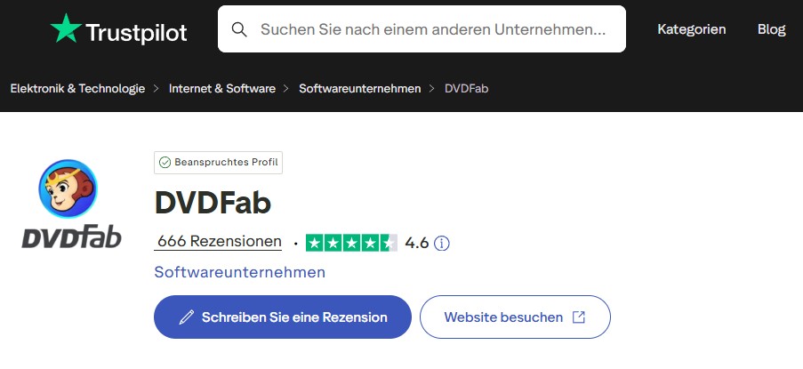 trustpilot dvdfab 2026