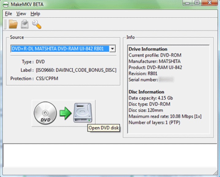 VideoByte BD-DVD Ripper Alternative: MakeMKV BETA