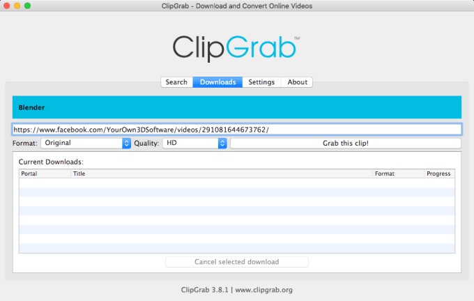 youtube mp4 converter mac:6. Clip Grab