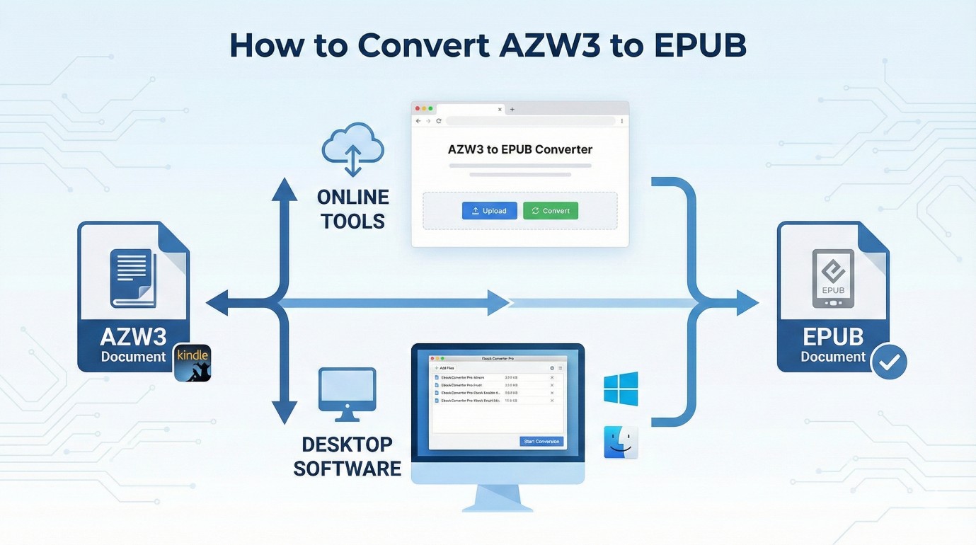 how to convert azw3 to epub