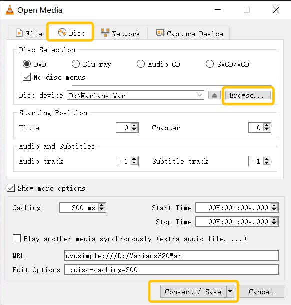 How to Convert DVD to AVI with VLC Media Player?