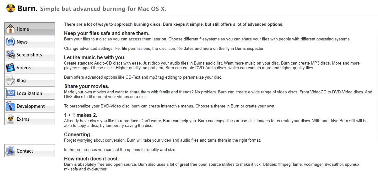 Comment faire du DVD avec Burn?