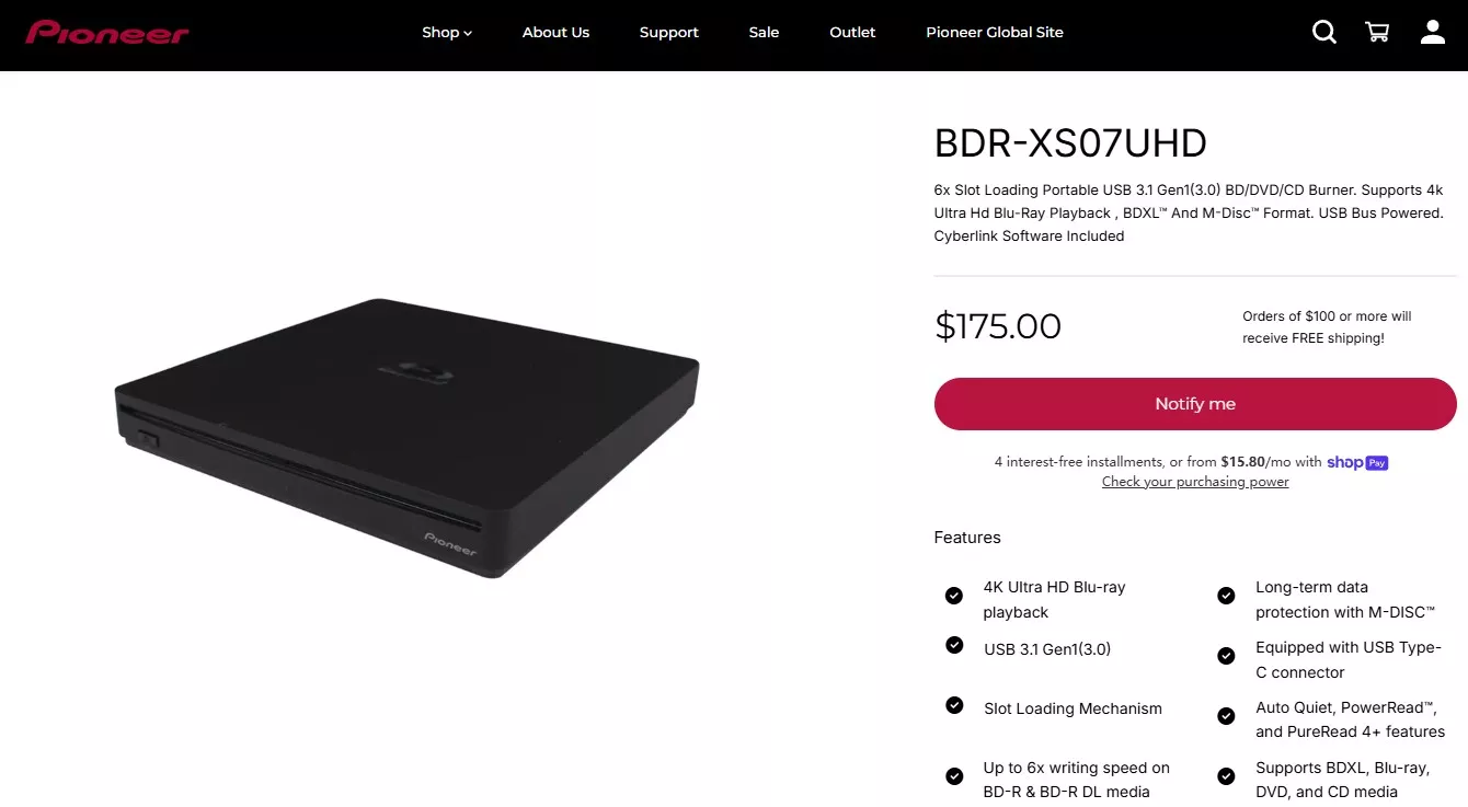 best 4K Blu-ray Burners