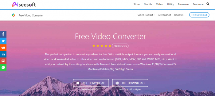 Comment convertir AVI en MP4 gratuitement et sans perte de qualité:Aiseesoft Total Video Converter
