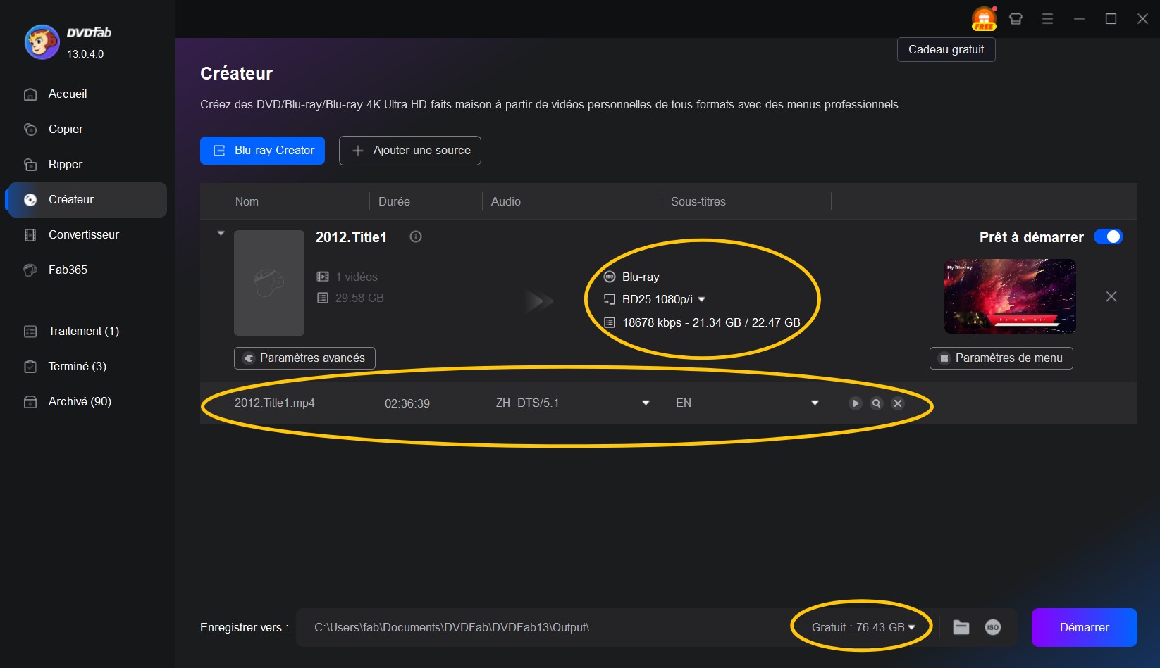 Comment graver un Blu-ray sur Mac