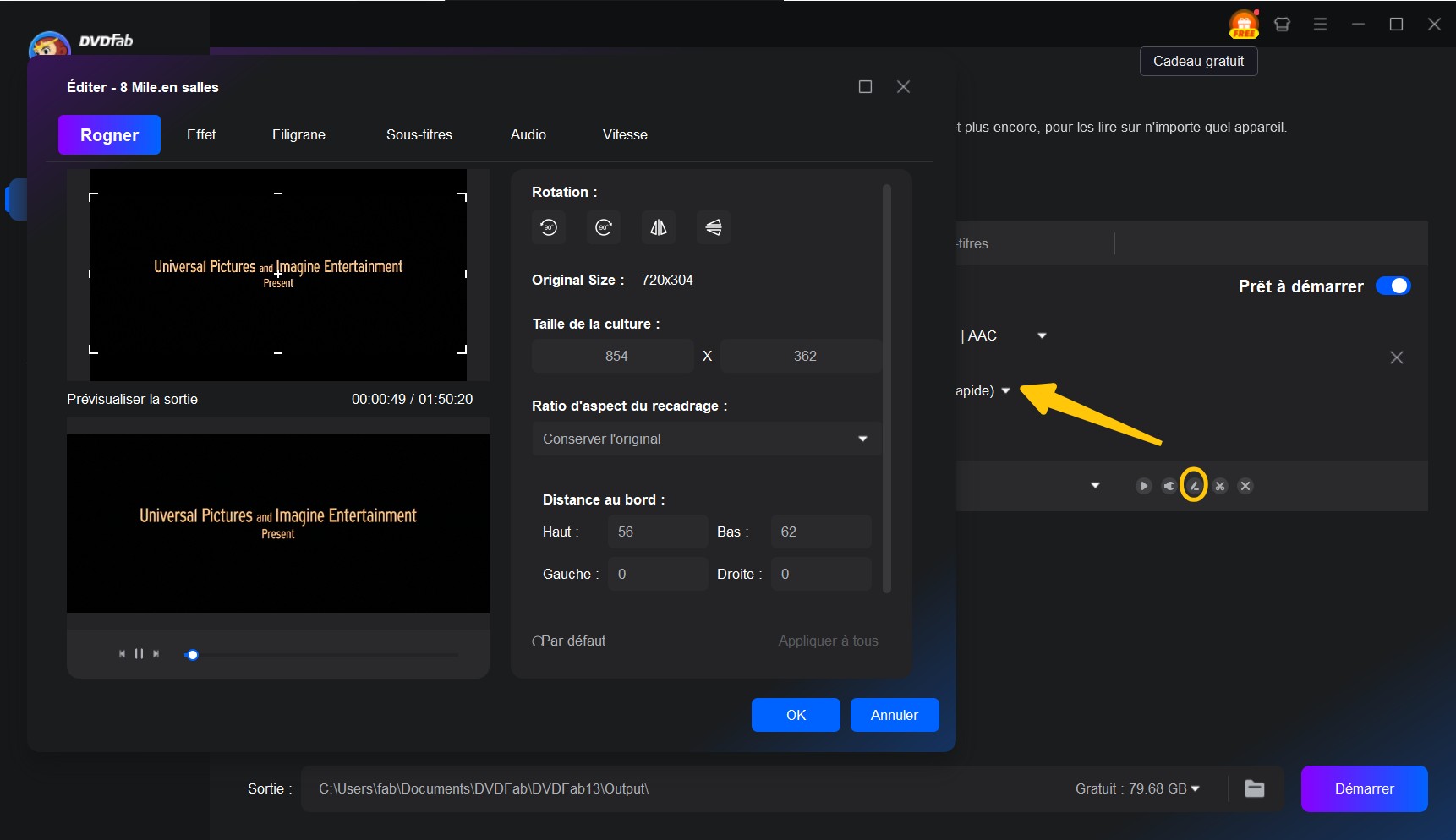 Comment convertir un DVD en MP4 avec DVDFab DVD Ripper ?