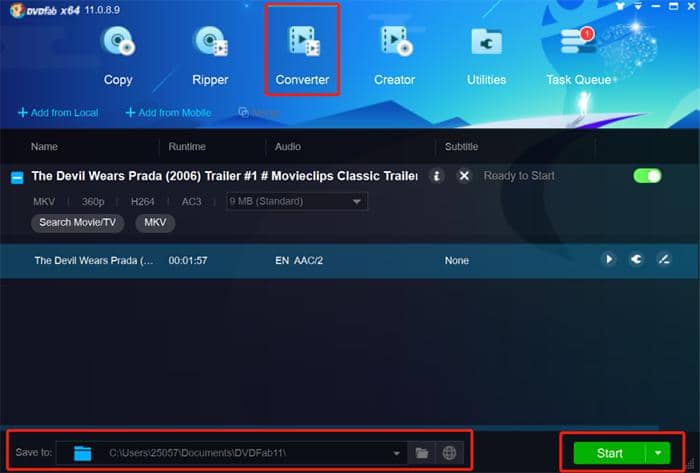 Convertir MKV en MP4 en ligne gratuitement: