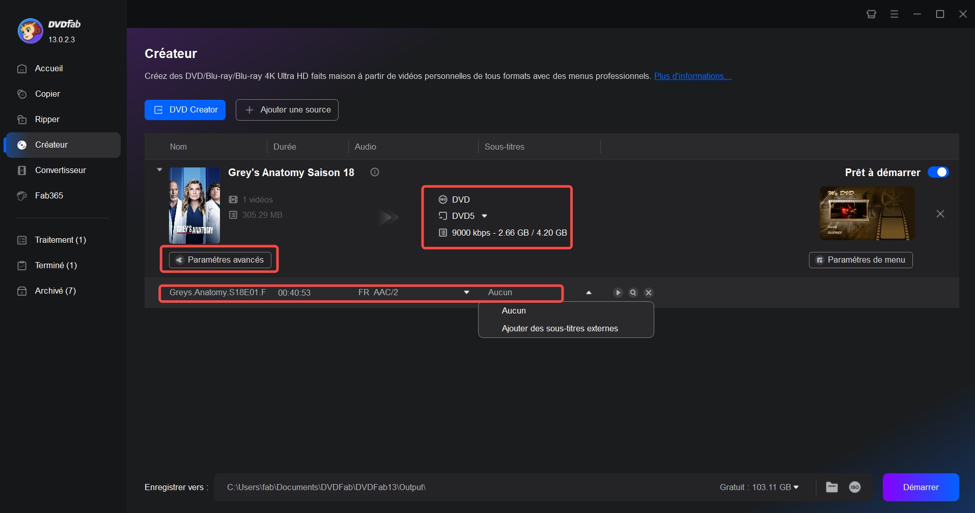 DVD Creator gratuit: comment utiliser DVDFab DVD Creator pour graver des films en DVD