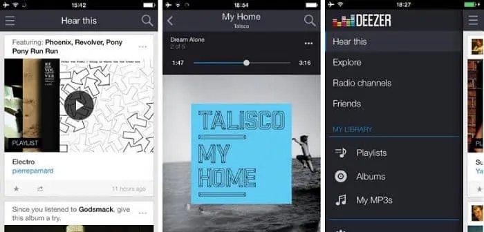 les meilleurs appmlications de musique sans wifi pour écouter musique hors connexion