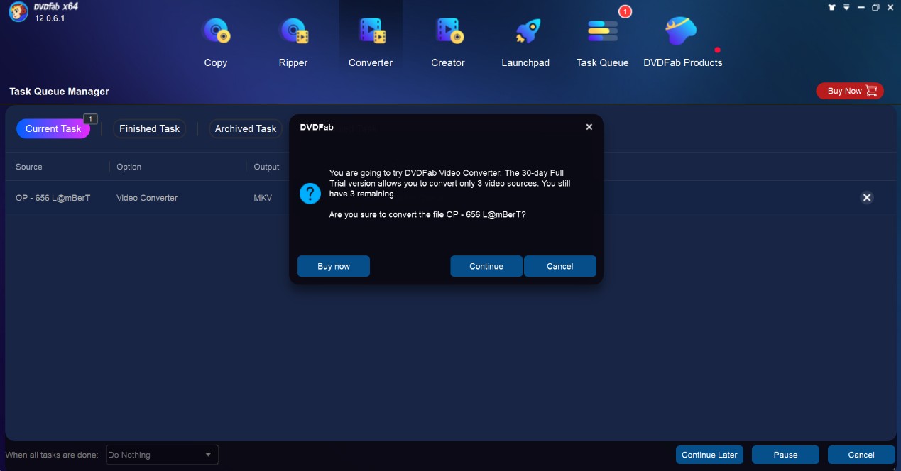 Comment convertir MKV en MP4 avec le meilleur convertisseur vidéo:Comment utiliser DVDFab Video Converter pour convertir mkv en mp4 ?