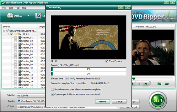 les meilleurs DVD Ripper gratuits pour Windows et Mac : WonderShare Uniconverter