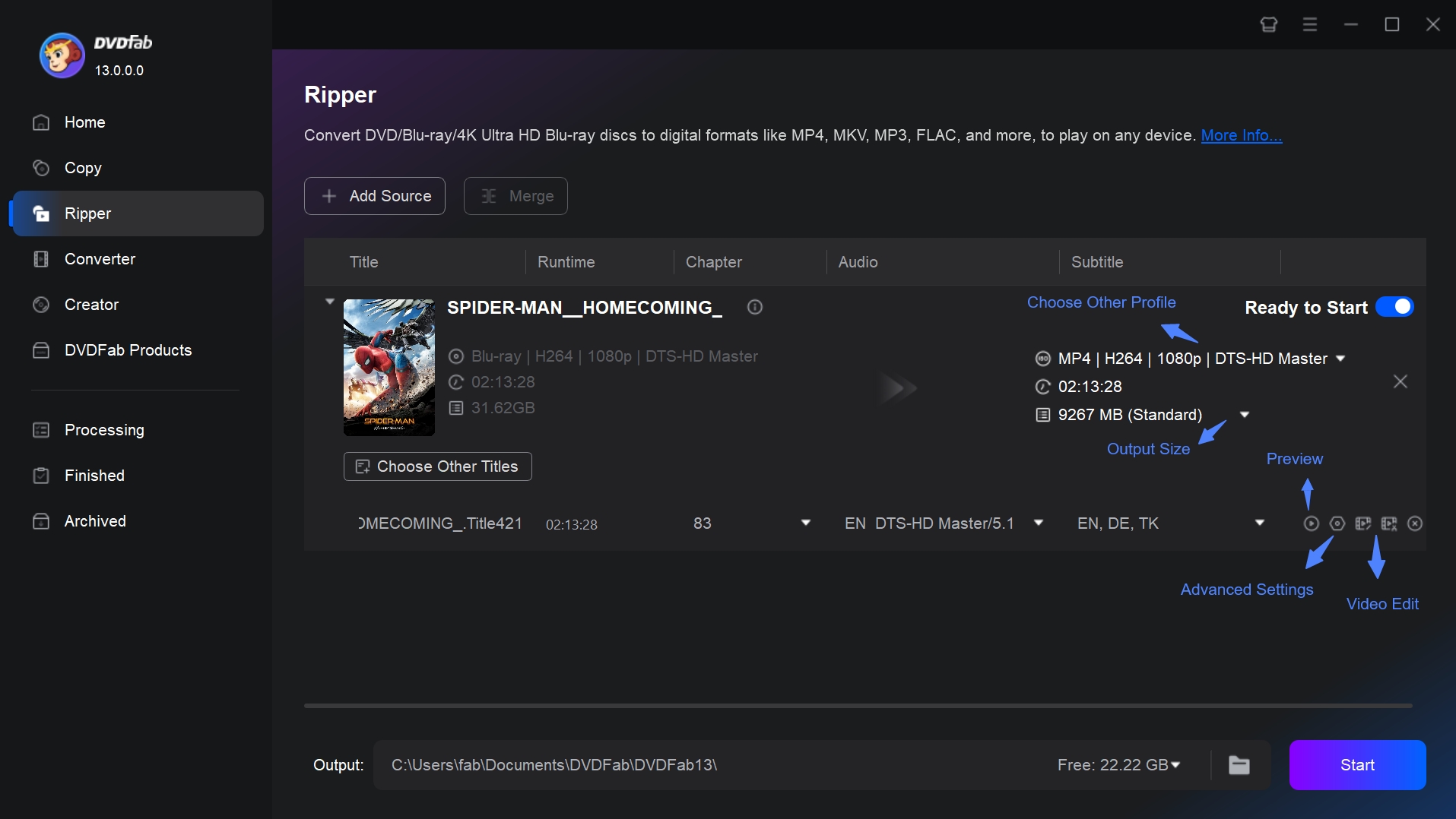 play blu ray disc on xbox one with dvdfab blu-ray ripper