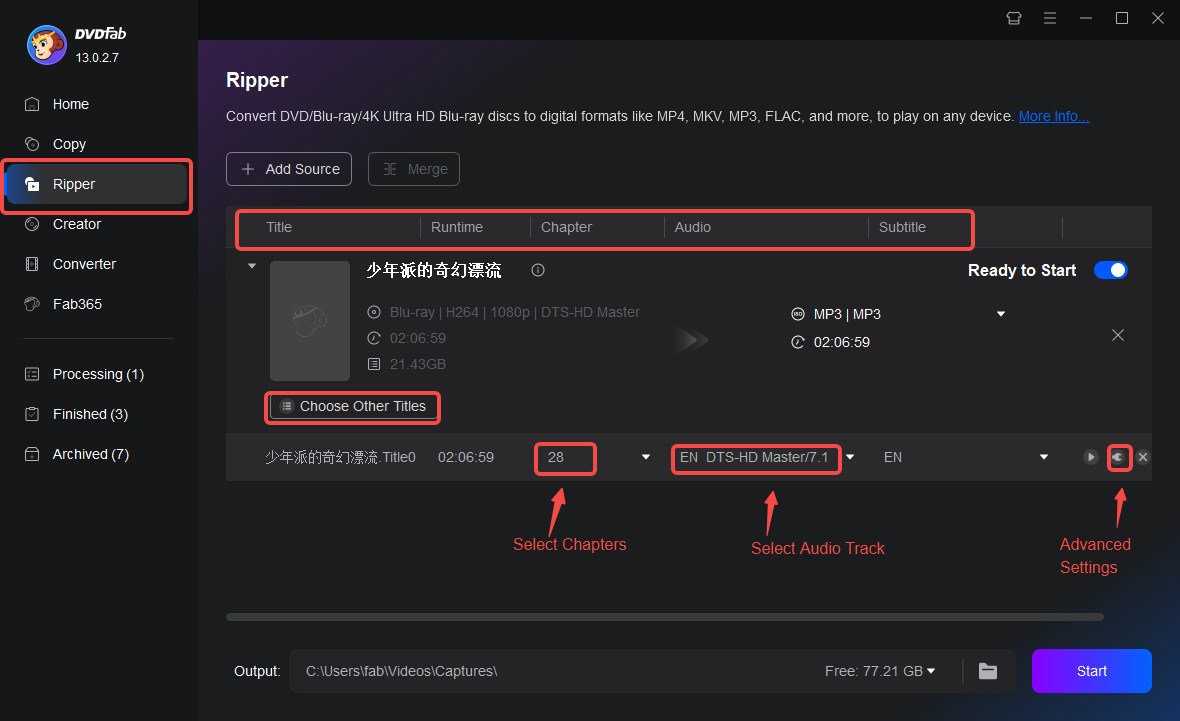 Remove DRM Protection with DVDFab DVD Ripper 