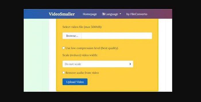 mov compressor:VideoSmaller