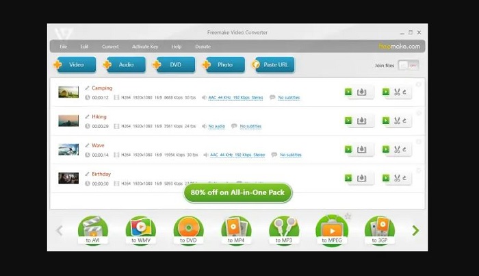 mov compressor:Excellent MOV Compressor: Freemake Video Converter