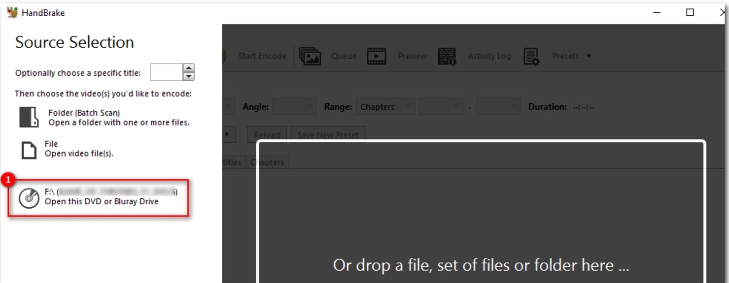 Convertir DVD en MP4 avec HandBrake