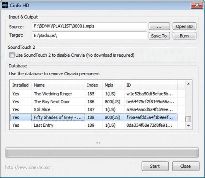 Reviews on CinEx HD Utility and DVDFab Cinavia Removal