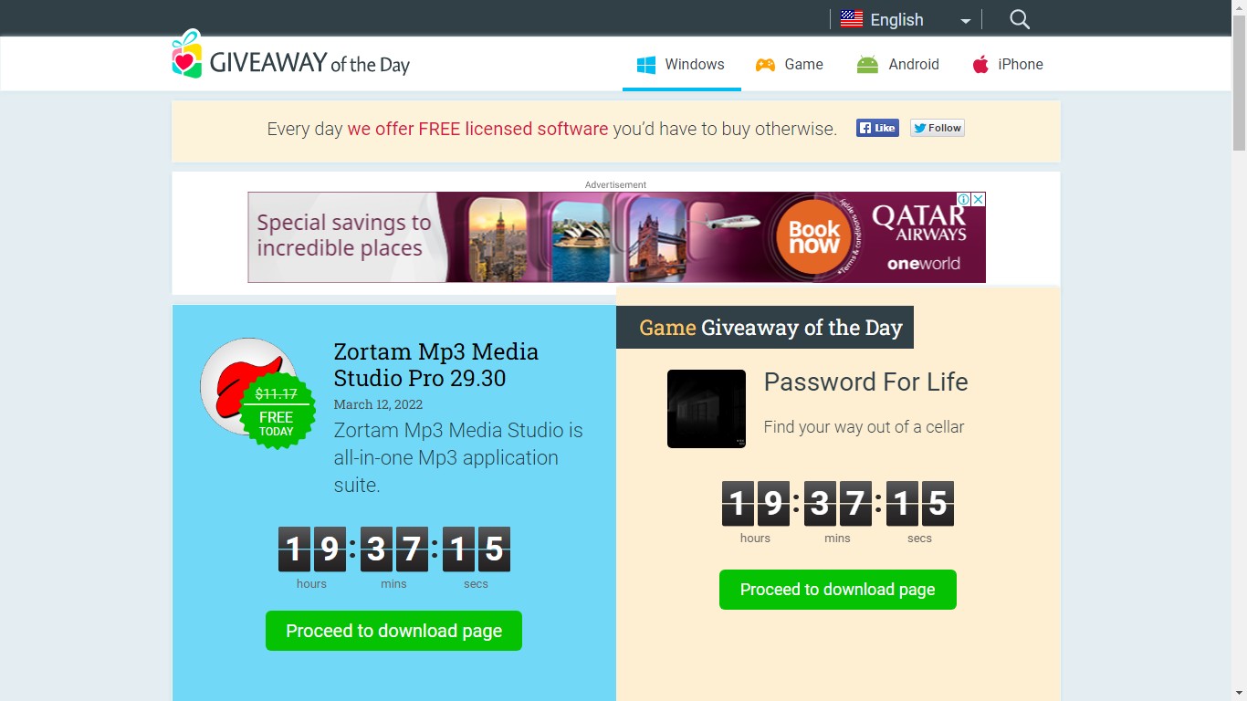 software givaway