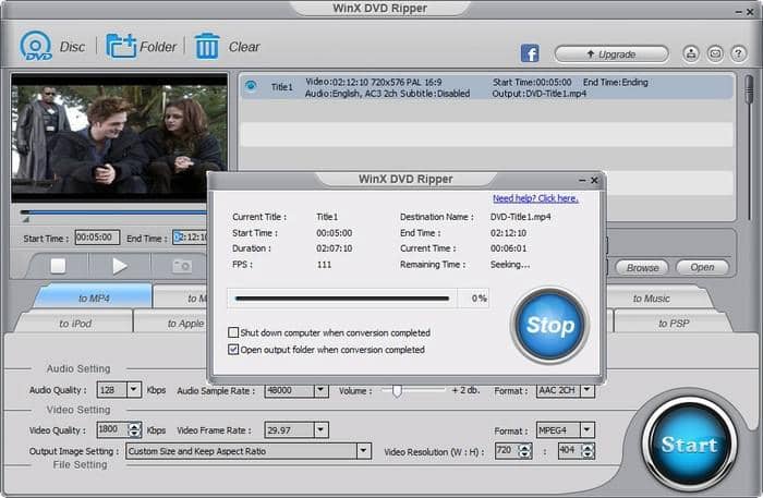 ripper un dvd avec WinX DVD Ripper