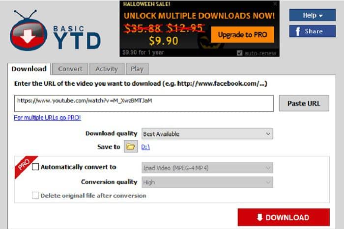 youtube to avi converter online