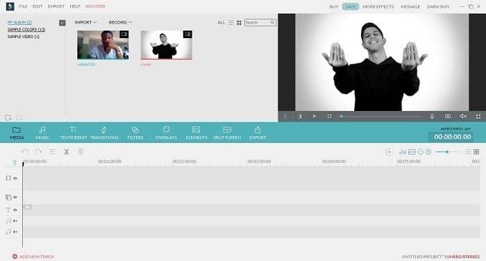 :5. 將GIF轉檔為MP4 Filmora視頻編輯器