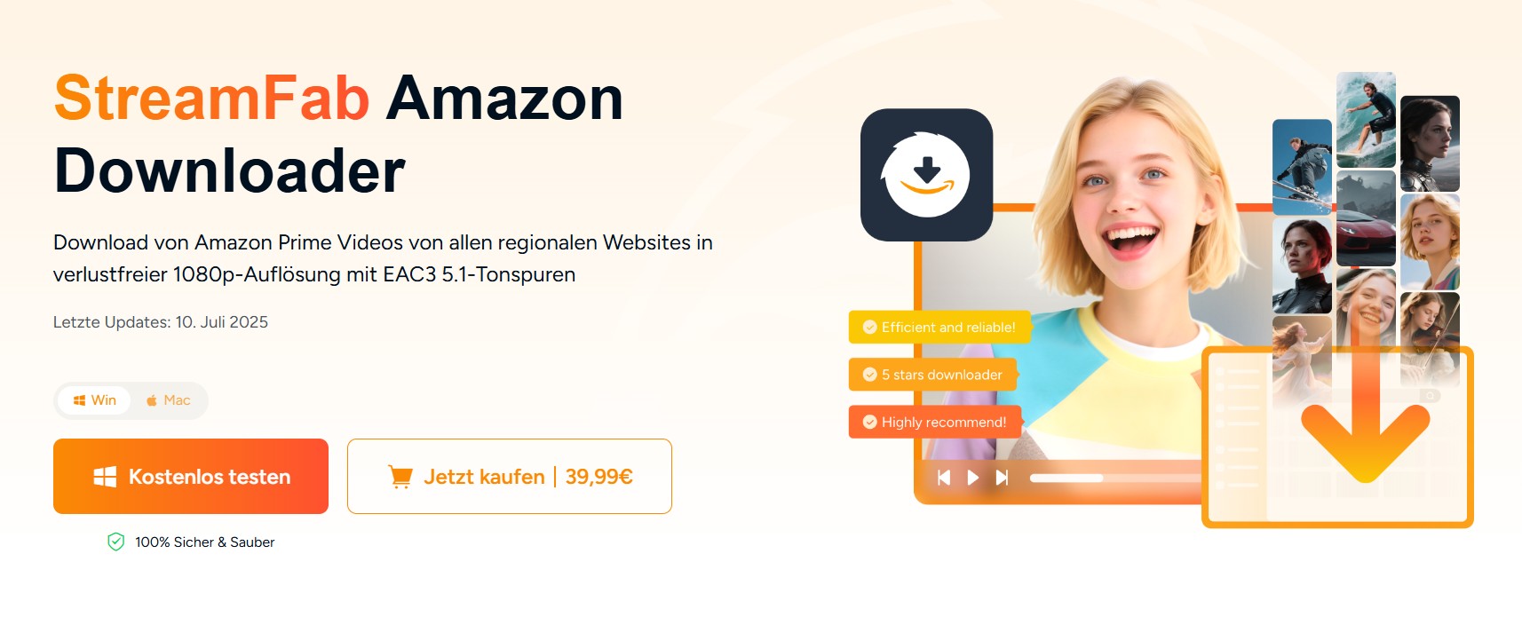 StreamFab Amazon Downloader – Amazon Prime Video als MP4 speichern