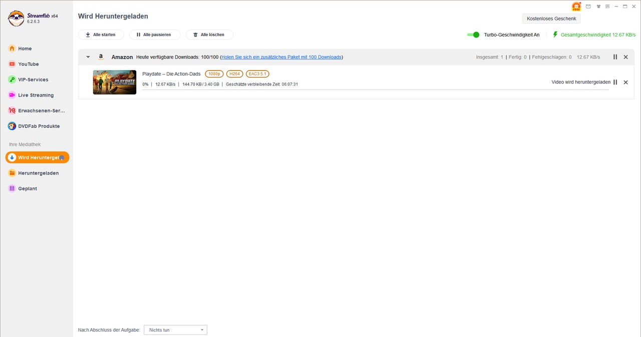 TuneBoto Alternative: StreamFab All-In-One