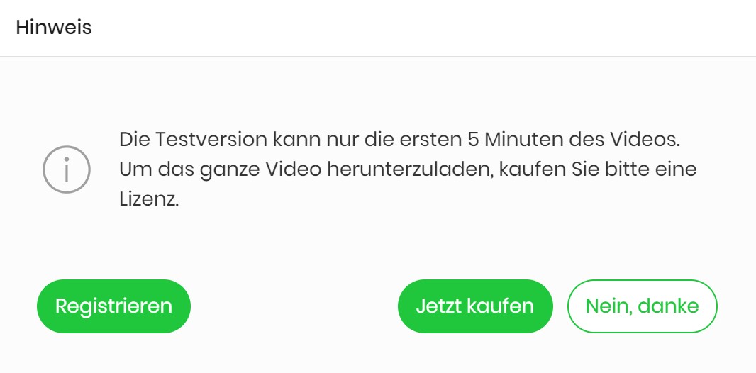 Kostenlose Version von TuneBoto