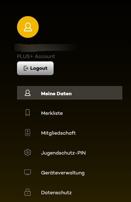 Joyn Konto Schnittstelle