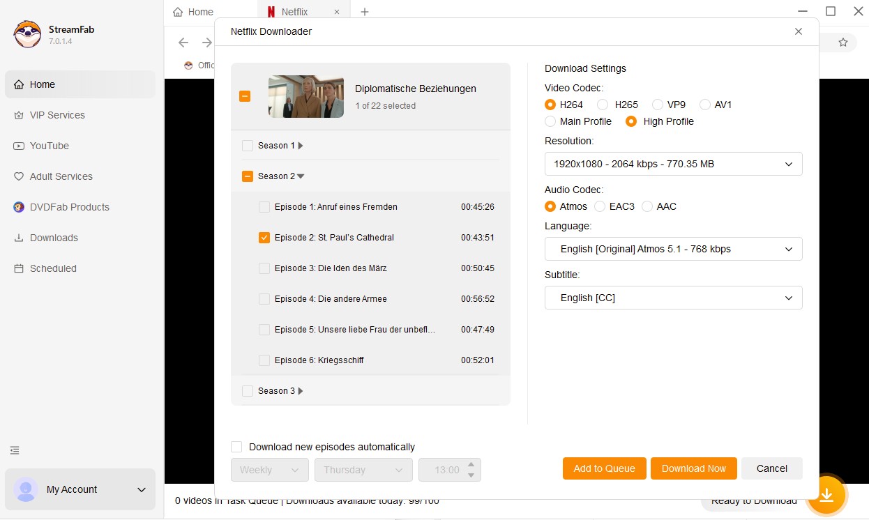 how to keep netflix downloads forever