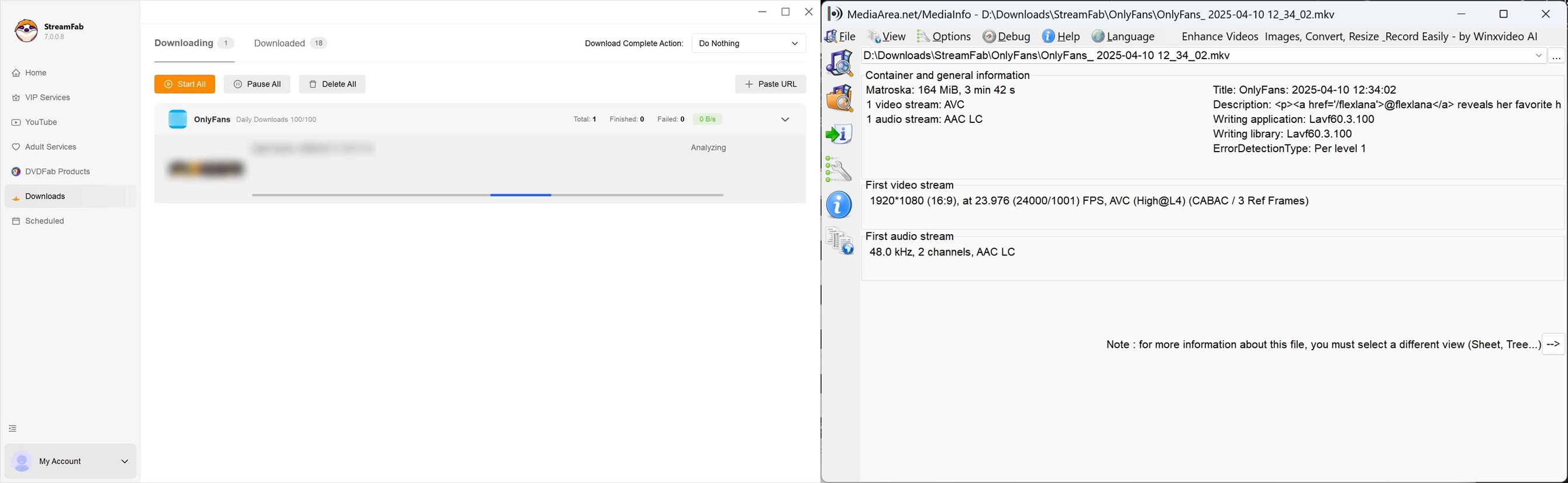 Wie man mit dem StreamFab OnlyFans Downloader OnlyFans-Videos speichert: Schritt 3