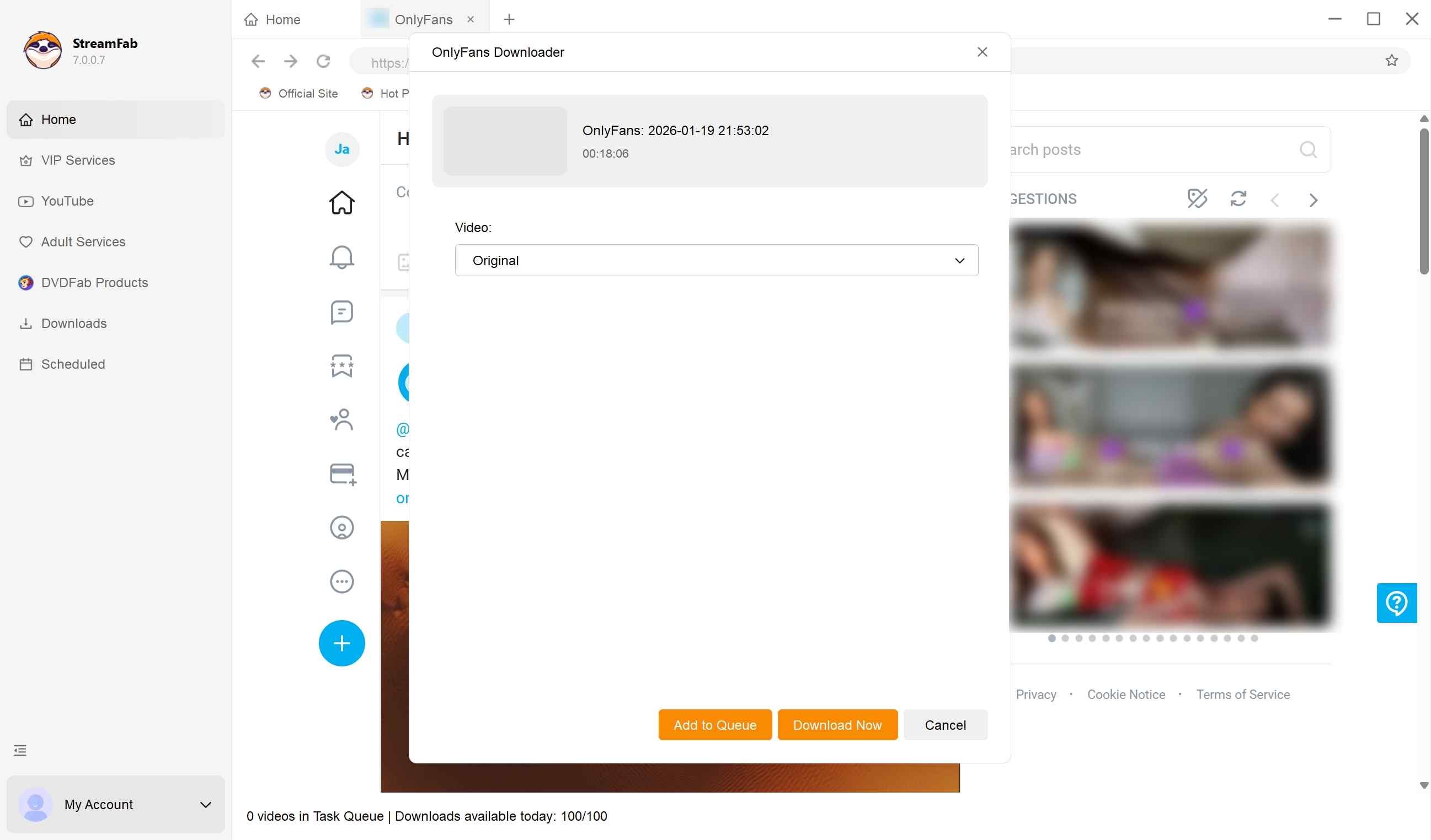 Wie man mit dem StreamFab OnlyFans Downloader OnlyFans-Videos herunterlädt und auf Android überträgt