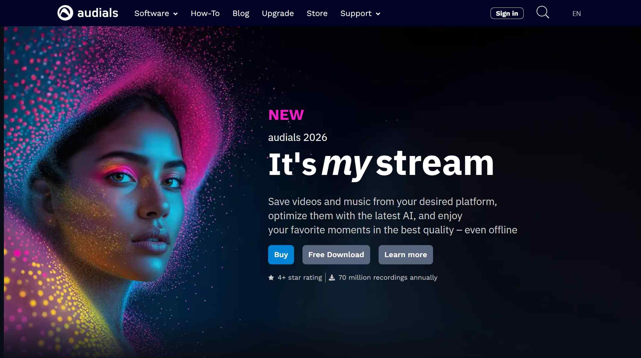 anystream alternative: audials