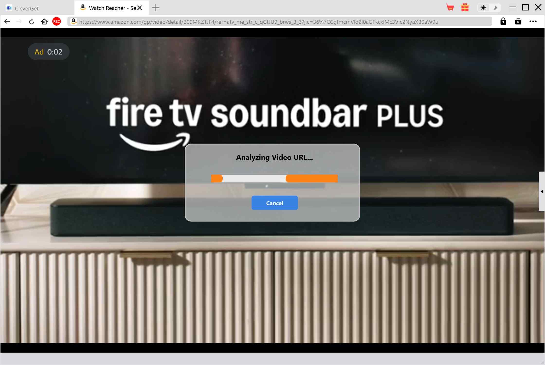 cleverget amazon downloader review: how to use it step 2