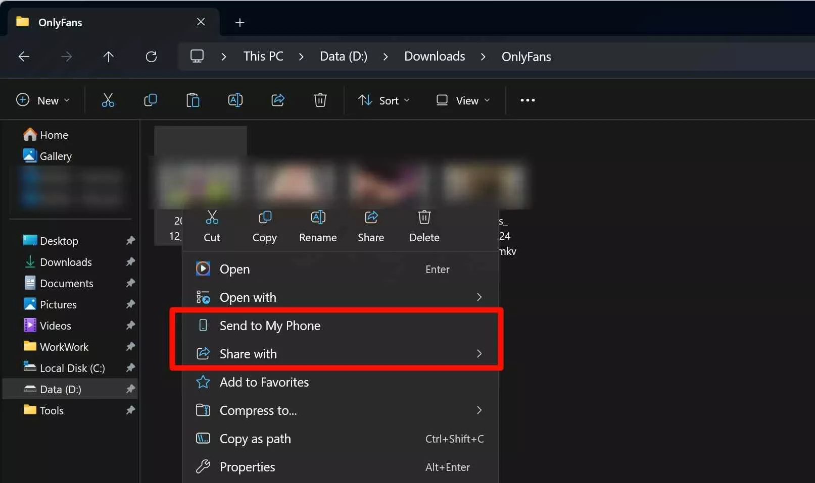 step 4 image: transfer the downloaded onlyfans videos via streamfab to iphone